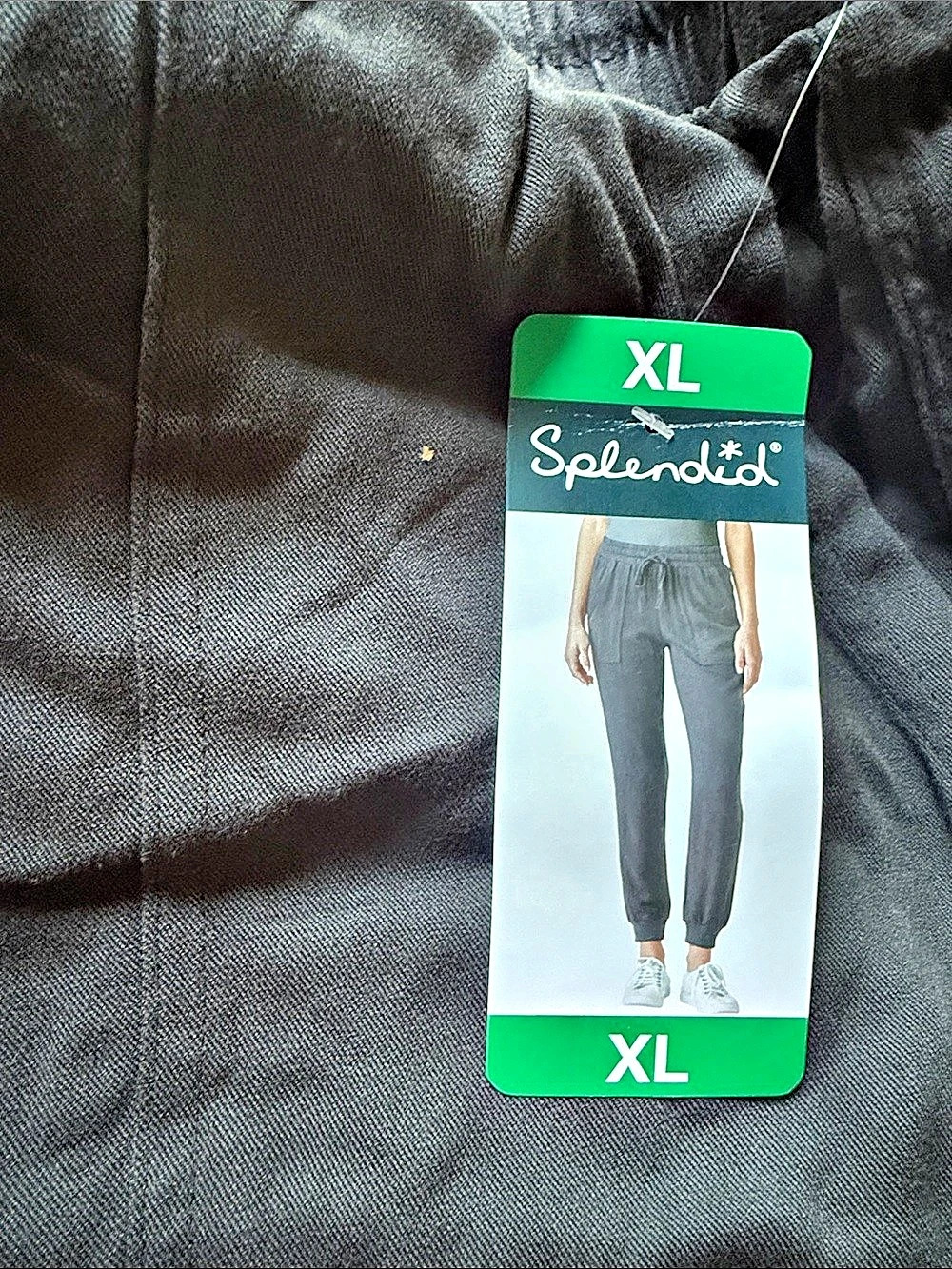 Splendid Ladies Jogger Pants in Gray Size XL NWT